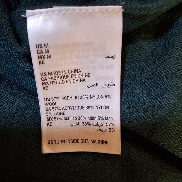 NWT INC LONG SLEEVE JEWEL NECK TOP - Picture 7 of 8